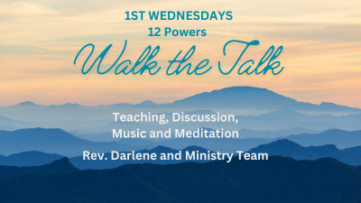 Walk the Talk lecture on one of the 12 powers