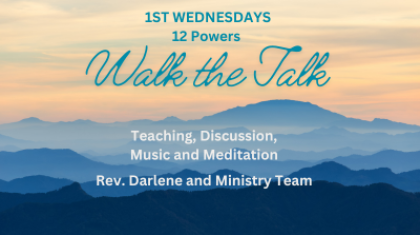 Walk the Talk lecture on one of the 12 powers